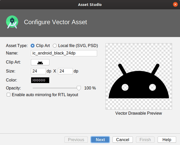 Step #4: Adding an Icon