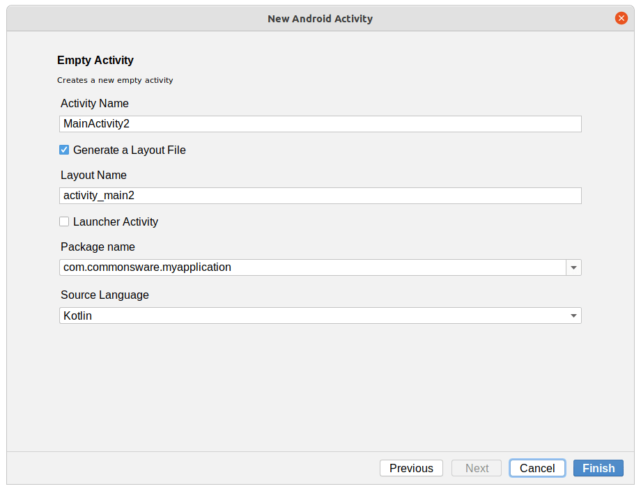 Creating Your Second and Third And Activity