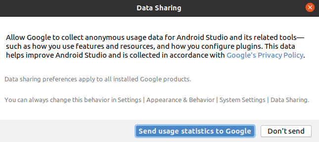 Step #2: Running Android Studio for the First Time